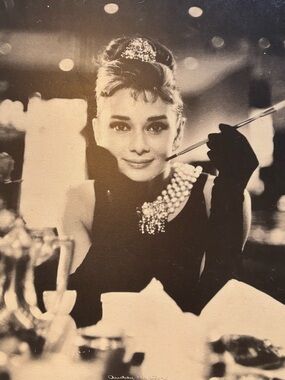 Pyramid Made a Portrait of Audrey Hepburn in her Gorgeous Moment